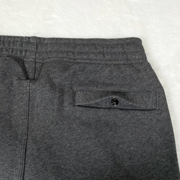 Nike Men Sweatpants Fleece Open Hem Swoosh Straight Pants - Picture 10 of 10